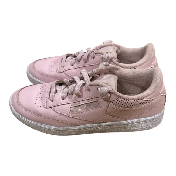 REEBOK Women's Soft Pink Sneakers - Picture 2 of 5